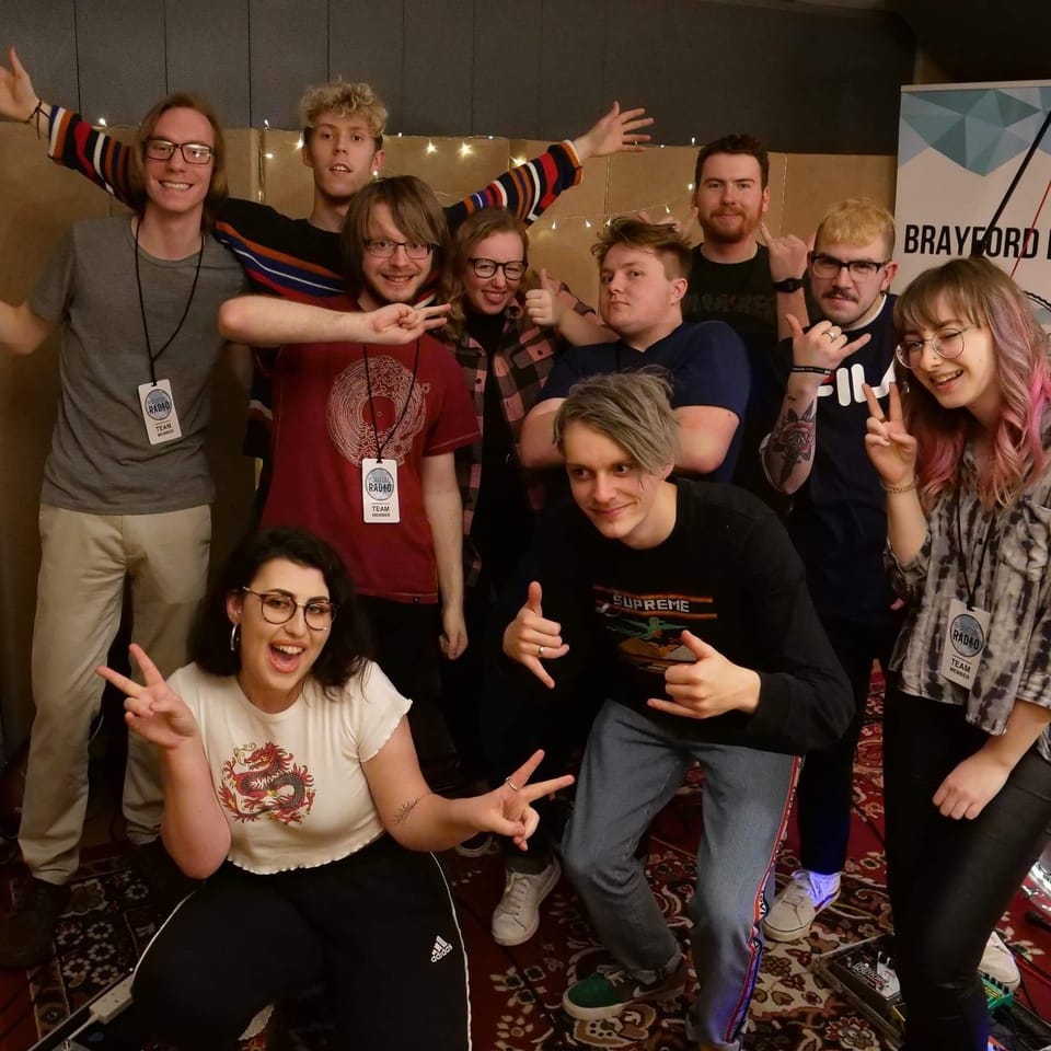 Make-shift live music sessions for student radio